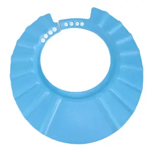 New Adjustable Kids Baby Shampoo Bath Bathing Shower Cap Hat Wash Hair Shield