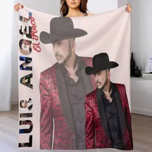 Luis Angel El Flaco Throw Blanket
