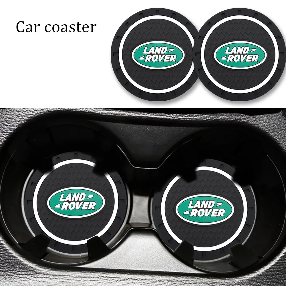 Land Rover Anti-Slip Car Cup Holder Mat, Thick High-Temperature Resistant Pad, Essential Car Interior Decoration Accessory, Car Accessories
