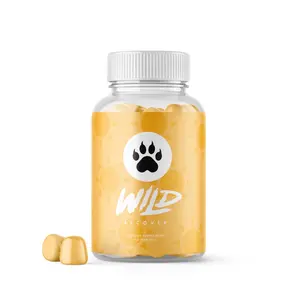 Wild Gummy - Recover - Anti Hangover Vitamin with Sea Moss, Vitamins D3, B6 and E for Detox Support
