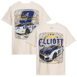 Chase Elliott Vintage Racing T-Shirt – Retro Car Graphic Shirt 2 Sides, For Men’s Motorsport Top