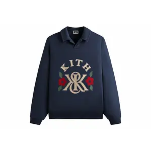 Kith K&K Applique Nelson Collared Rugby Nocturnal (men) by StockX