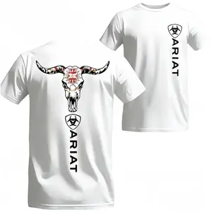 Ariat T-shirt, Crisp Detailing, Daily Wear, Fashion For All Genders