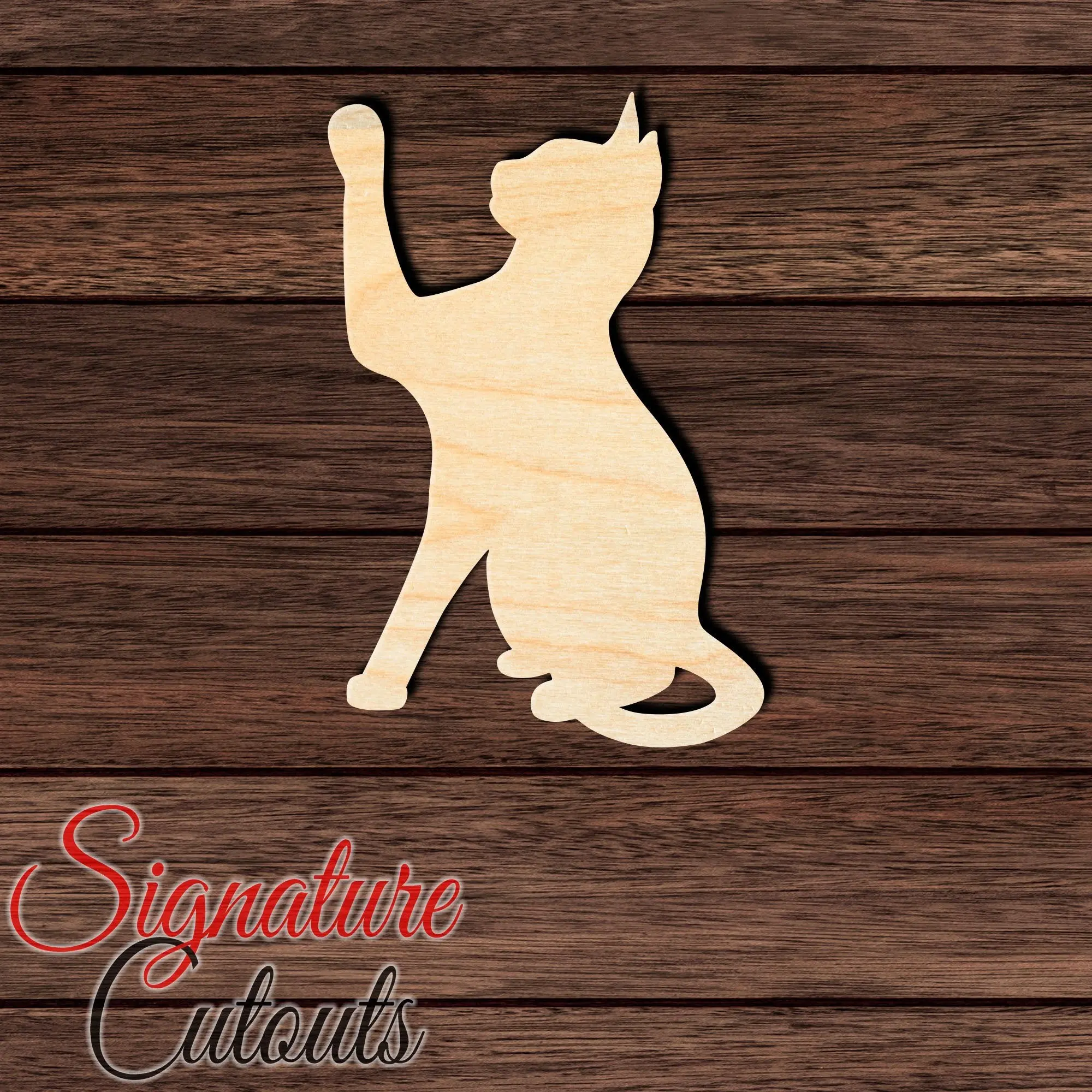 Cat 002 Shape Cutout