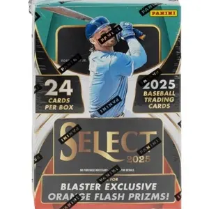 2025 Panini Select Baseball Blaster Box Collectible Sports Cards Sport Trading Cards