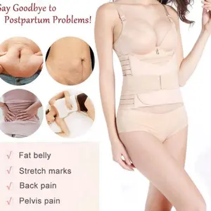 Belly wrap for c-section recovery. Breathable Recovery C section Belly Wrap Waist Pelvis 3 in 1 Postpartum Support Belt