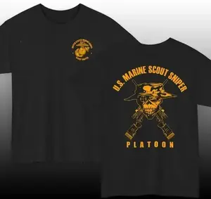 New Marine Scout Sniper Platoon T-Shirt