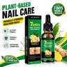 Ginger Anti-Fungal Nail Repair Liquid Oil Drops with Botanical Extracts - 7-Day Fungal Care, Cuticle Hydration, Thickening, Strengthening, Enhances Natural Shine, Nail Growth Support for Adults' Daily Use & Long-Lasting Manicure Care