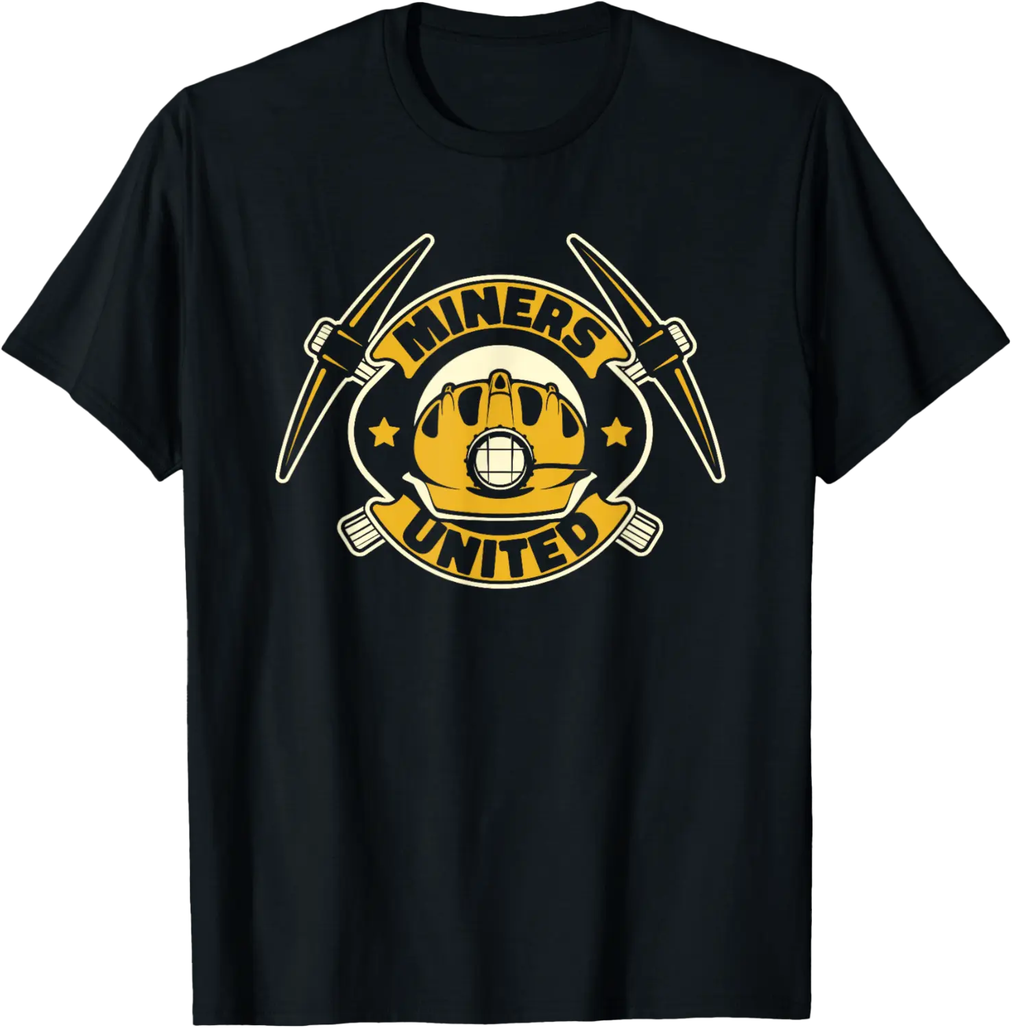 Miners United - Miner Digging Prospecting Dig Gold Mining T-Shirt - Prudencekto Shop 50B0B65M1LLJ
