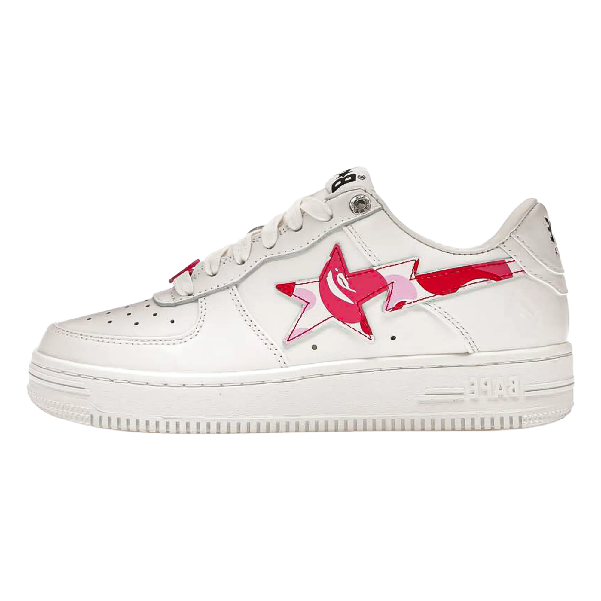 Bape Sta Low "ABC Camo White Pink (2022)" 1I70191005 PNK
