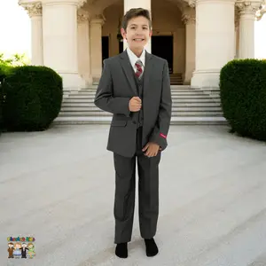 Classic Suit (BJ4005) Charcoal Gray