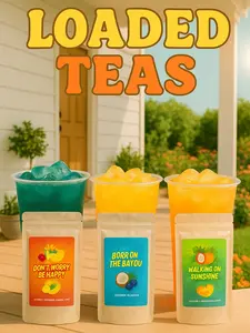 【FreshDrinkUS】 Loaded Tea Beverage Single Pack Mix Match Multi Flavor Boosted Hydration Drink Electric Focus Energy Powder
