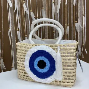 Evil Eye Handmade Protection Tote Bag