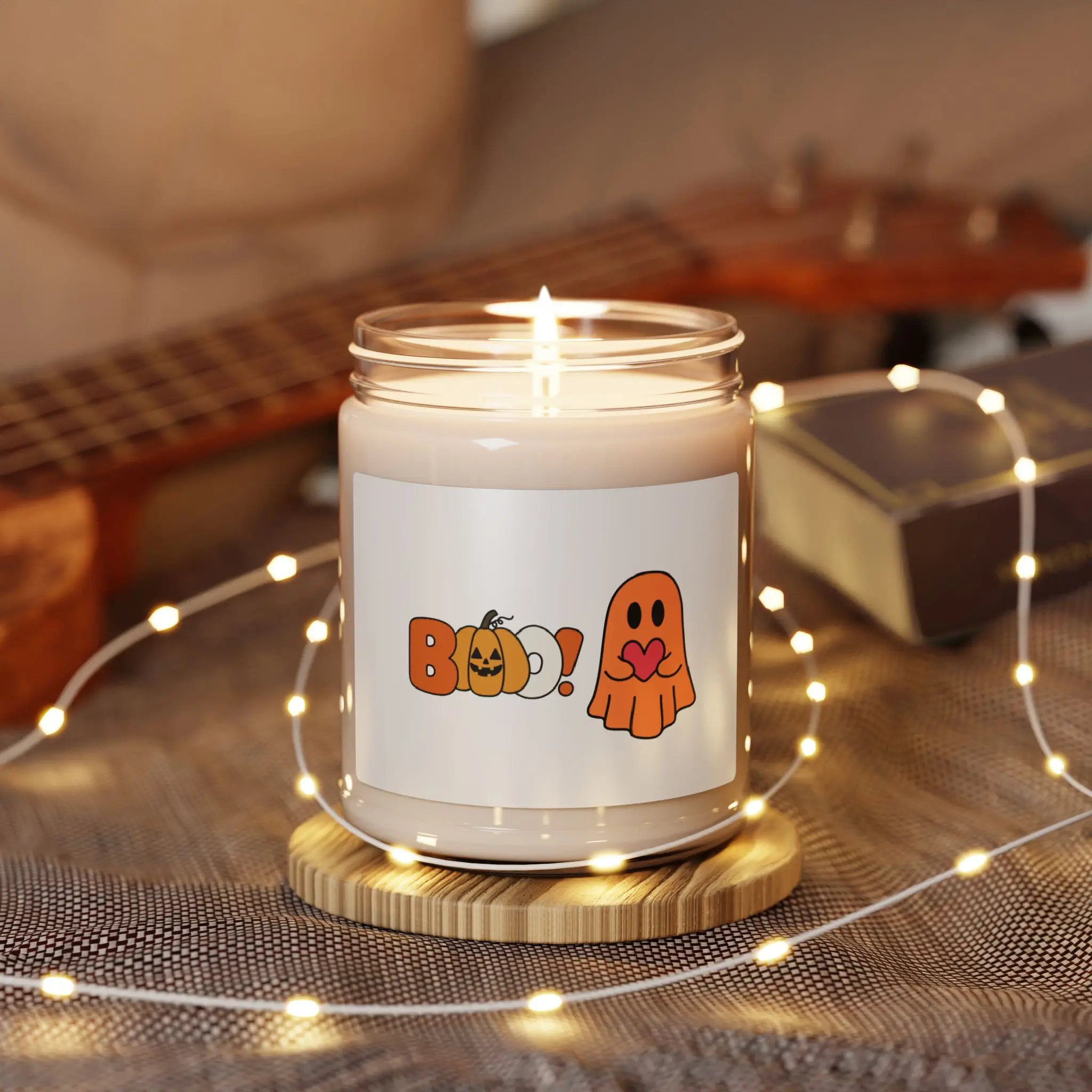 MG Halloween Boo Candle 🕯️ | Spooky Vibes for Your Home 🎃👻