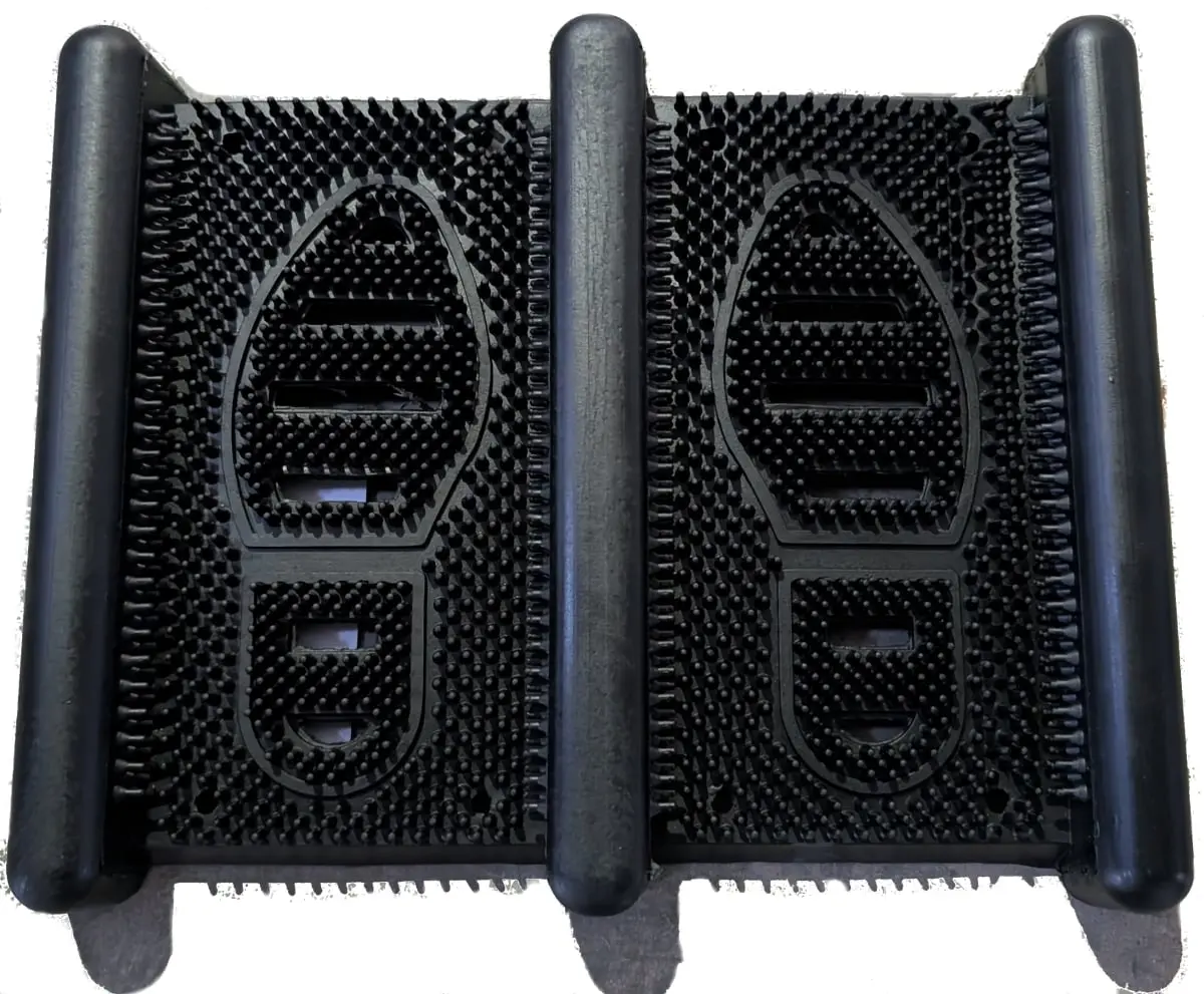 212 MAIN 844RBM Rubber Boot Scraper - Household Textiles & Soft Furnishings Accessory for Shoe Cleaning, Debris Removal, Flexible Fit