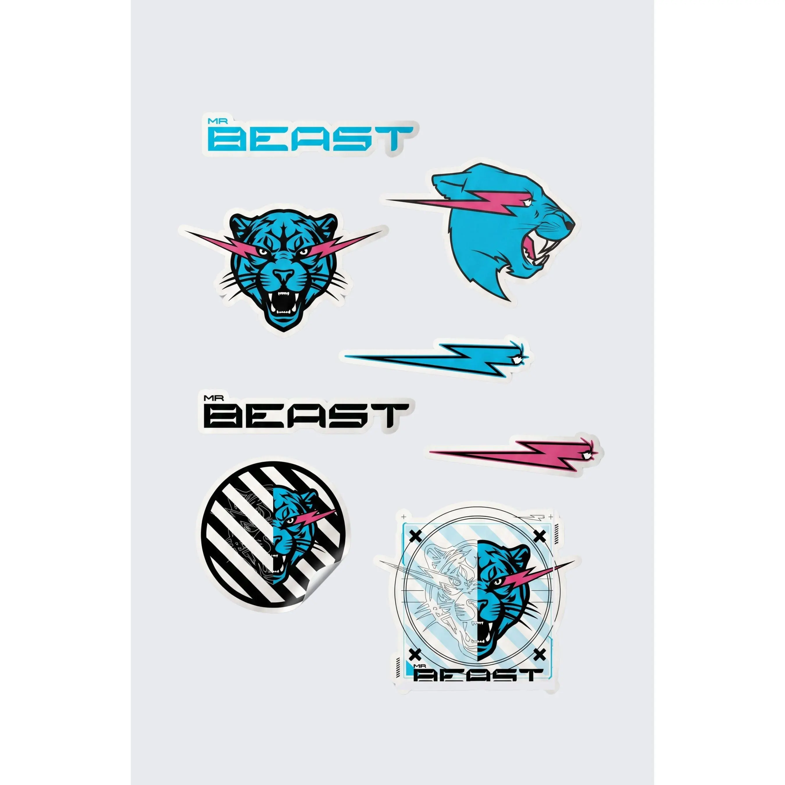 MrBeast Clone Sticker Pack