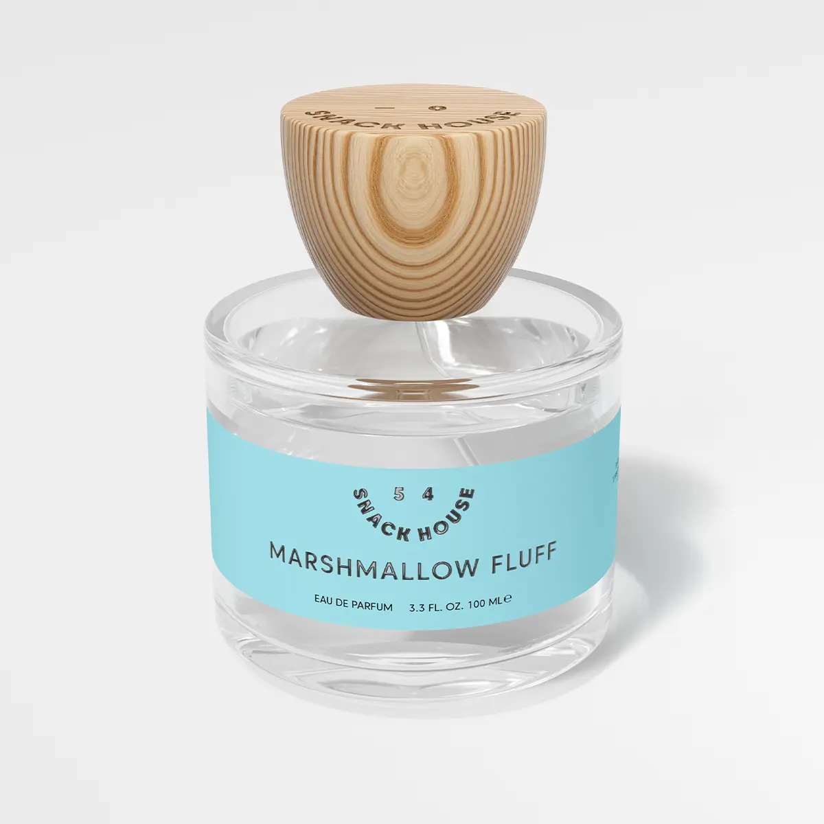 Snack House Marshmallow Fluff Eau de Parfum 100ml - Unisex Gourmand Perfume, Vegan, Cruelty-Free, Long-Lasting Perfumes with Fresh Lemon Sugar, Bergamot, Vanilla Scents, Soft & Airy