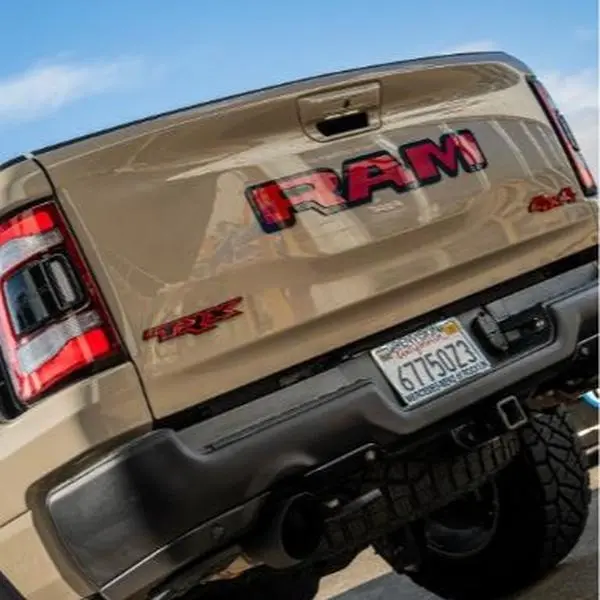 DODGE RAM “TRX” Small Tailgate Emblem (2021-2024)