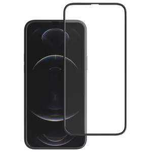 Airbag Tempered Glass for iPhone 12 Mini, Full Size 9H Hard Screen Guard Protector Crack Saver for Apple iPhone 12 Mini (2020, 5.4" Model)