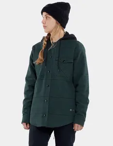 VOLCOM Womens Insulated Riding Flannel