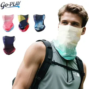 Ice Silk Balaclava Face Mask for Men Women, UPF 50+ Windproof Breathable Neck Gaiter, All Season Elastic Snug Fit for Cycling Motorcycle Outdoor