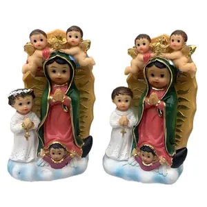 Our Lady of Guadalupe with communion boy or girl -5”