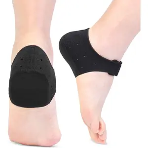 Thicker Heel Cushion Cups for Heel Pain Relief, Plantar Fasciitis & Heel Spur Support, Inserts for Pressure Sores