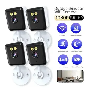 [SummerVibes]Indoor Security Camera, 1080P HD WIfi Pet Camera For Dogs Cats Baby Monitor,Full-Color Night Vision Two-Way Audio, Smart Motion Detection, App Control, Works with Alexa, AI-Powered for Home,Camera For Home Safety