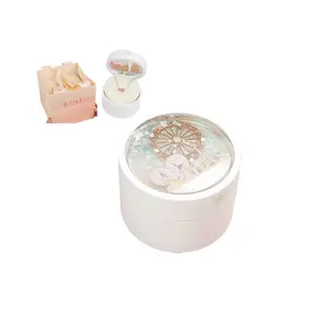 [Valentine's Day Gift]Romantic Valentine's Day Glowing Quicksand Gift Box no include jewellery, Glowing Exquisite Gift Box, Gift Giving Essentials