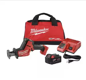 Milwaukee M18 FUEL 18V Lithium-Ion Brushless Cordless HACKZALL Reciprocating Saw Kit W/(1) 5.0Ah Batteries, Charger & Tool Bag