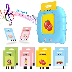 ATEYA English Talking Flash Cards - 224 Sight Words Educational Language Toy for Toddlers Sensory Kids Ages 2-7 Gift