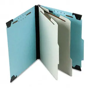 Esselte Pendaflex 59252 Built-in Tabs Hanging Folders, 2" Expansion Pressboard, 6-Section, Letter Size, Built-In Tabs Folders