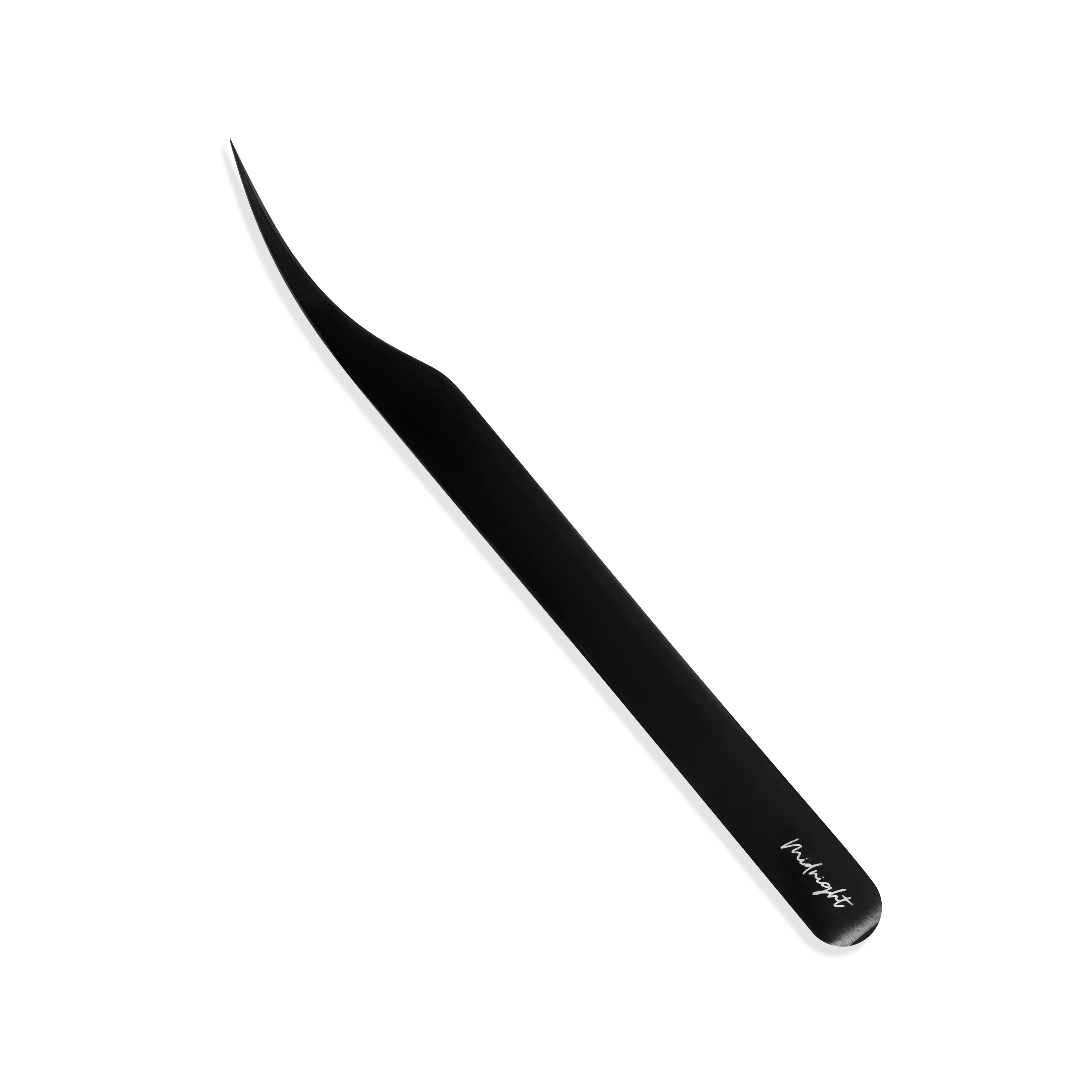 PLA Beauty LIMITLESS Control Grip Tweezer for Lash Extensions - Midnight
