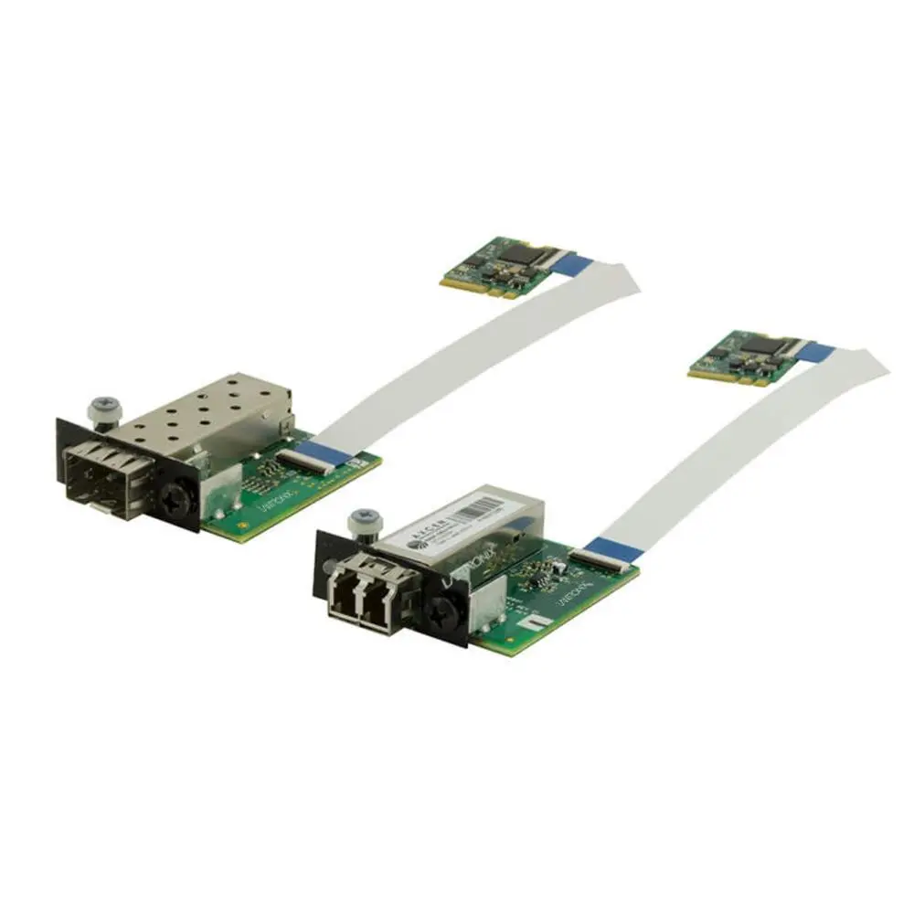 Transition Networks NM2-GXE-2230-LC-01 Compact Form Gigabit Ethernet Card, High-Speed Media Converter for Computers & Office Equipment