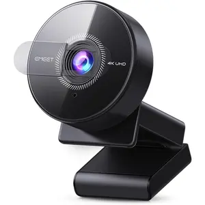 C950 4K Webcam for PC - 8 Megapixels 4K UHD, PDAF Autofocus, Noise-Canceling Mic, 70° FOV, 1080P@60FPS, Privacy Cover, B 2.0 Plug&Play, No Tripod Hole, Ideal Webcam for Zoom/Teams/for Google Meet