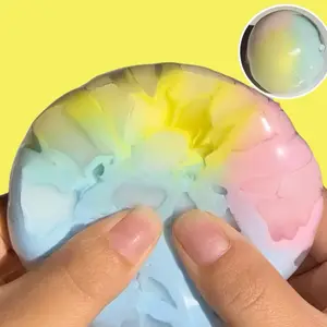 Crispy Ball Squishy, Wax Cracking ASMR Squishy, Super Crunchy Texture Fidget Toy for Relaxation and Stress Relief