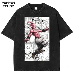 Vintage Majin Buu Graphic Tee, DBZ Shirt, Anime Tee, Manga shirt, Unisex Streetwear Tee, cotton crewneck shirt, Gift for Anime Lovers