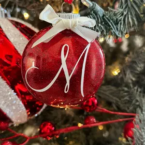 Personalized ornaments with letters/christmas/ ornaments/ Decoration Decoration Decoration Gift