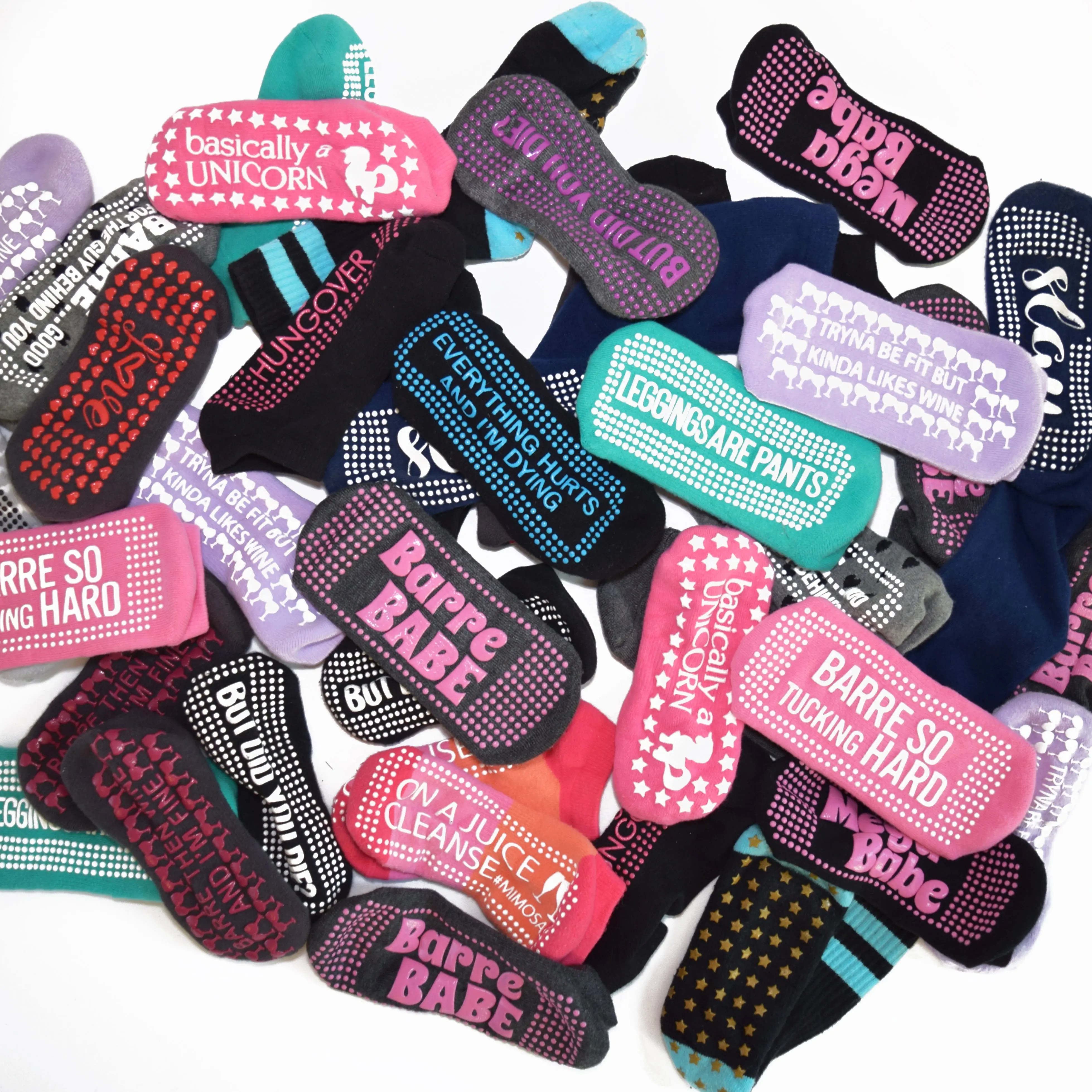 5 Pairs of Random Barre or Sticky Socks!