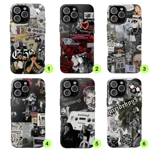uicide b0y Tough Phone Cases  Protective Cover For Iphone 15,14,13,12,11,Pro,X,XS,Max,XR,Plus Soft Black Cover & Samsung Galaxy, Y2K Phone Case