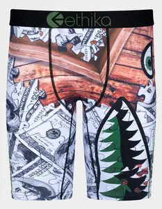 ETHIKA Bomber Puzzle Staple Mens Boxer Briefs
