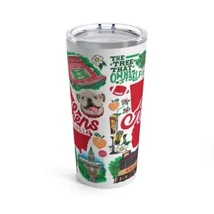 Athens GA One Of A Kind Tumbler | Unique Gift for Athens Georgia Residents and Tourists | High Quality Designs | Georgia Drinkware | Georgia Football | Hand Drawn | Sweet Tea