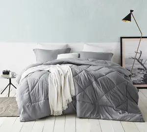 Solid Alloy Reversible Twin XL Comforter
