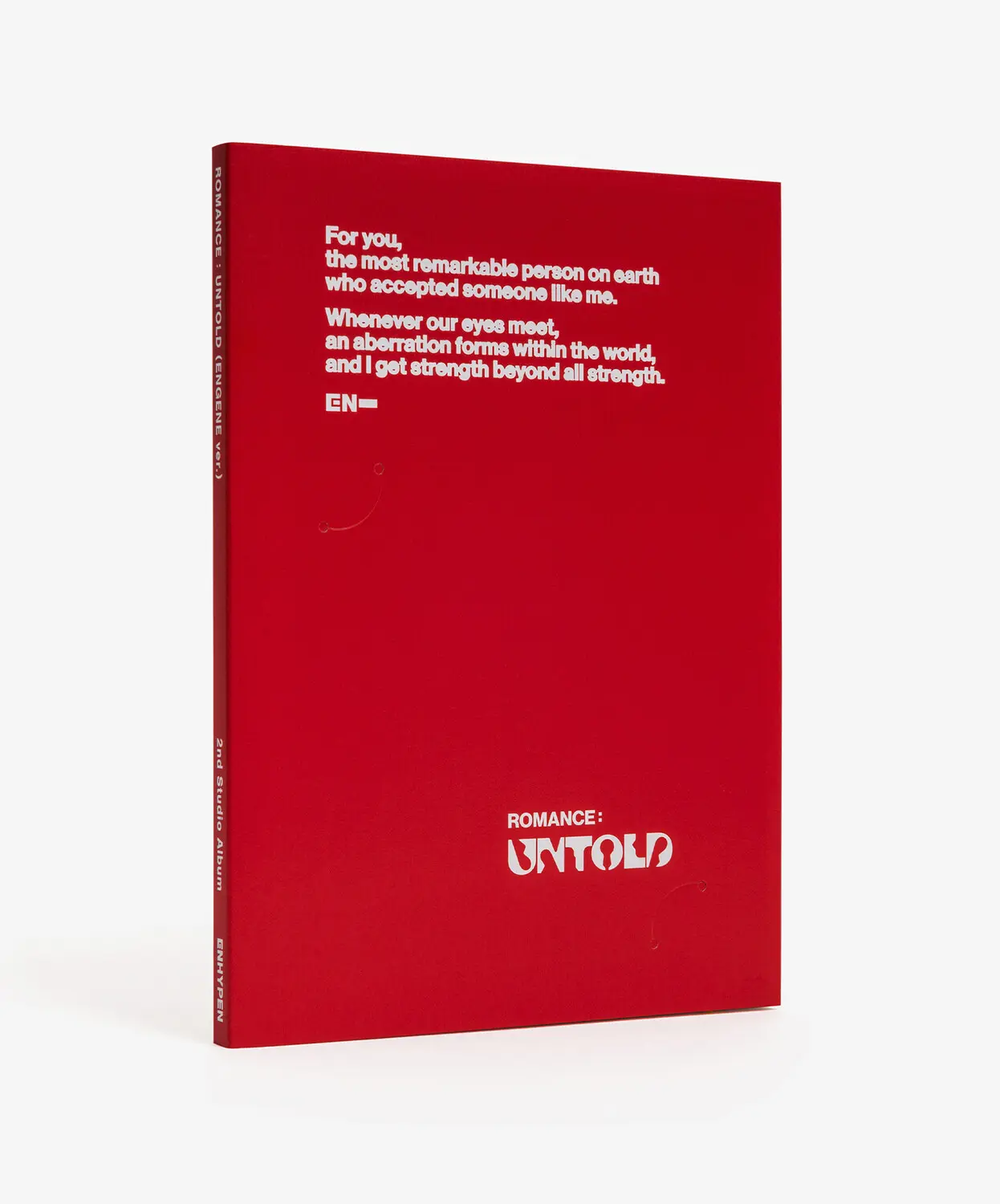 ENHYPEN - Romance : Untold [Engene Ver.]  [COMPACT DISC - CD] Postcard, Photo Book, Photos, Poster, Stickers
