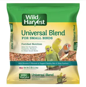 Wild Harvest Universal Blend For Small Birds 3 Pounds, Foritified Nutrition