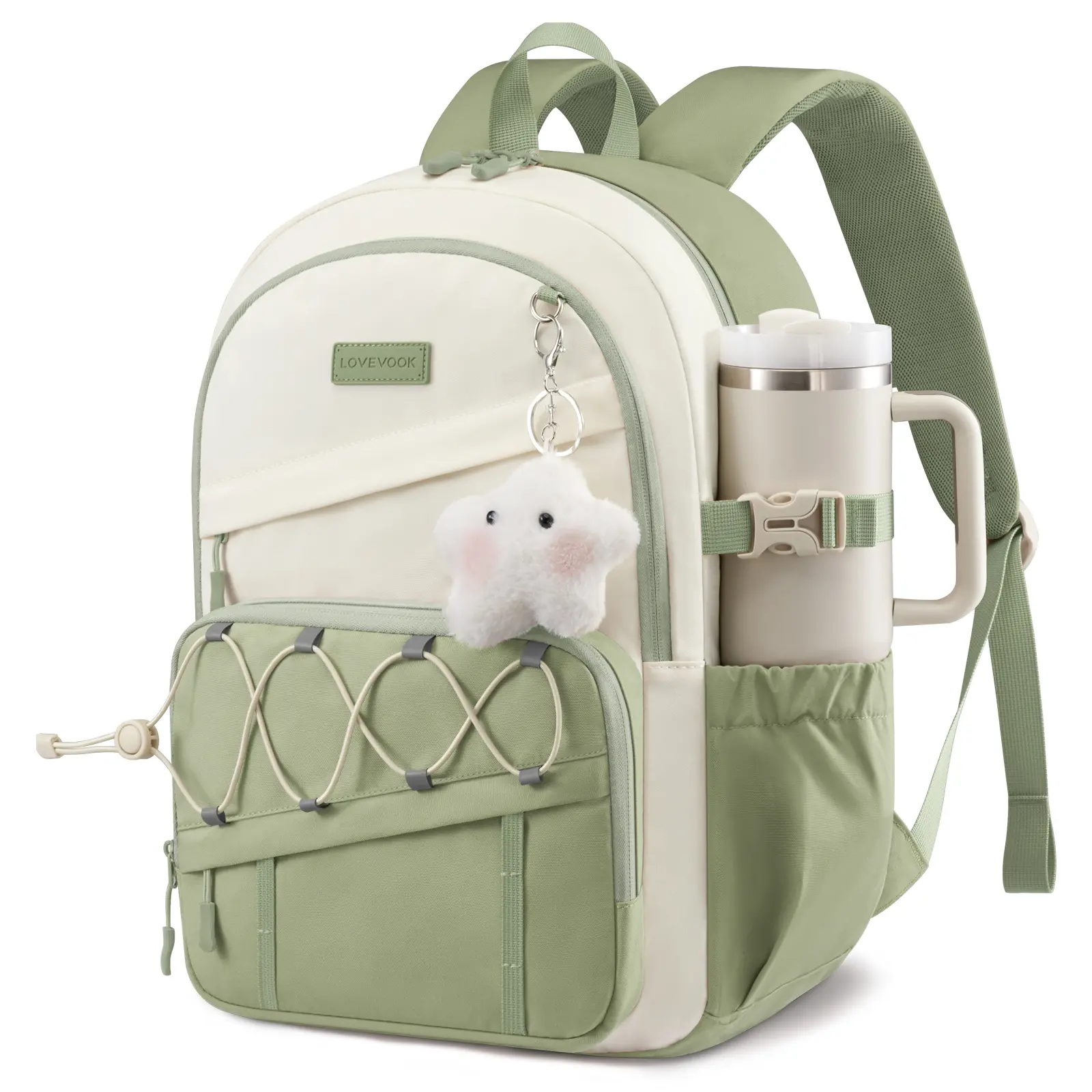 Bean Green - Off White