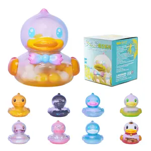 B.Duck X Hidden Wooo Collectible Blind Box Cute Floating Duck Series Vinyl Figures, Dopamine Holiday & Birthday Gifts