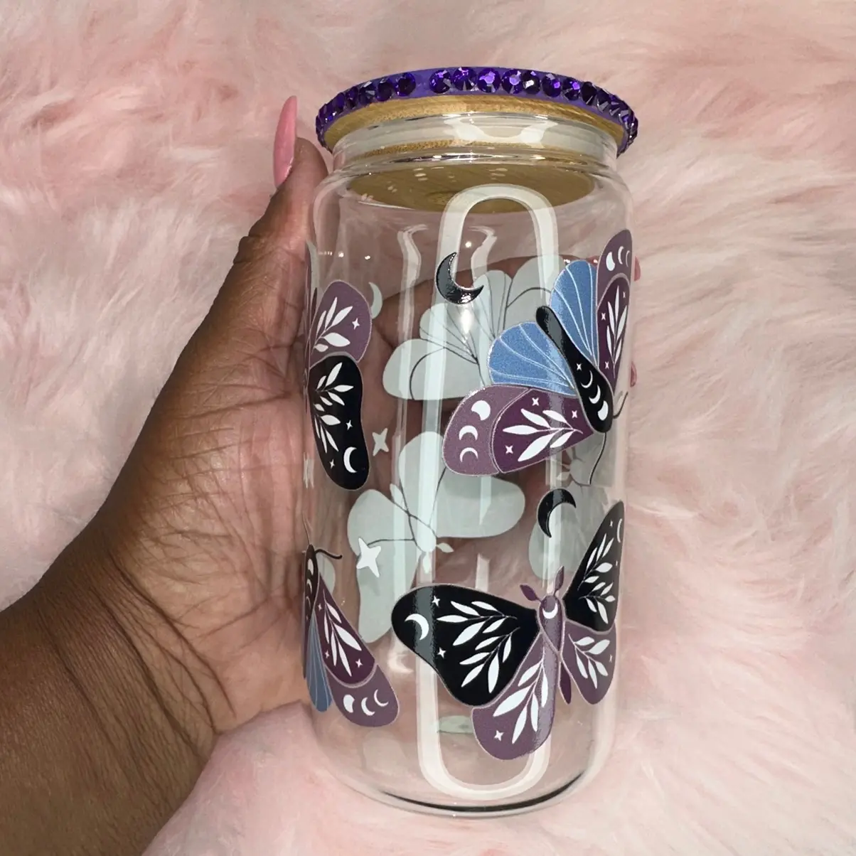 Butterfly Libbey Glass Butterfly Libbey Glass