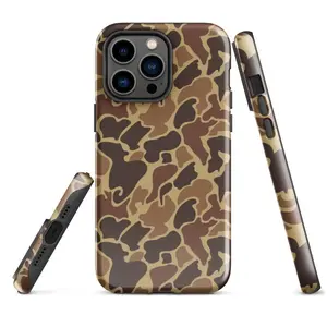 Camo Tough Phone Case for iPhone 17 ProMax,Samsung s24 ultra and  16, 15, 14, 13, 12, 11 Pro Max, X, XR, XS Max, 8, And 7 Plus,screen protector, In Heritage Old School Hunter Camouflage Floral Pro Compatible with Samsung Galaxy S25