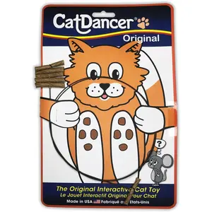 Cat Dancer Products 101 Interactive Cat Toy, Brown